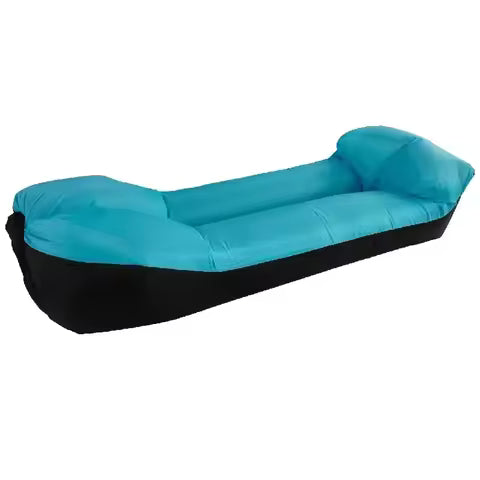 Canapé-lit Gonflable Confortable 240x70cm - Idéal Plage & Camping