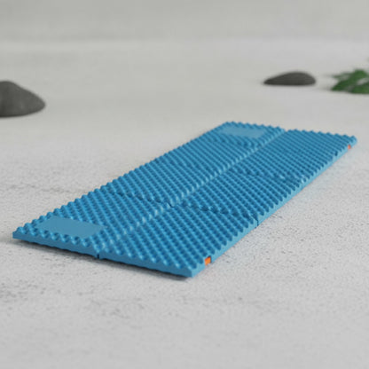 Tapis de couchage léger 330g en mousse alvéolée - Isolation anti-humidité pour camping et randonnée