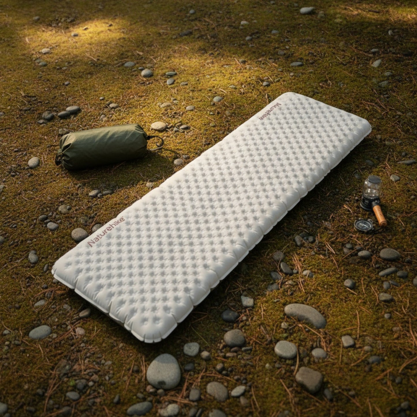 Tapis de Camping Gonflable Ultraléger Naturehike - Matelas Anti-humidité