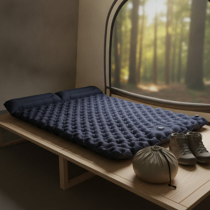 Matelas Gonflable Double XL pour Camping et Voiture - Confortables et Ultraléger