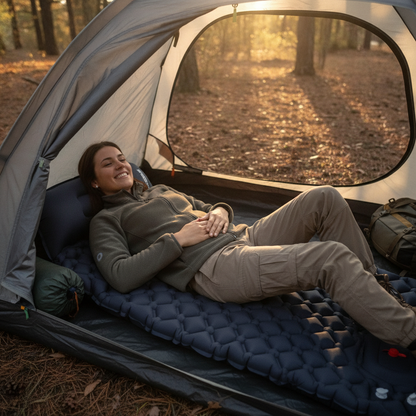 Matelas autogonflant de camping