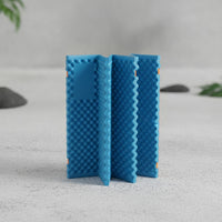 Tapis de couchage léger 330g en mousse alvéolée - Isolation anti-humidité pour camping et randonnée