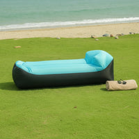 Canapé Gonflable Rapide pour l'Extérieur - Sac de Couchage Paresseux Portable pour Plage et Camping